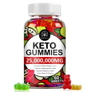 Keto Apple Cider Vinegar Gummies-Natural Weight Management & Immune Support.
